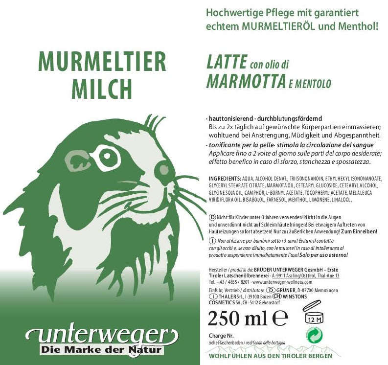 Murmeltier-Milch