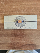 Armband "Lebensblume" mit Zirbe