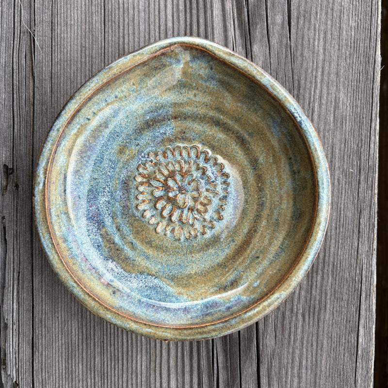 Ingwerreibe "Blau"