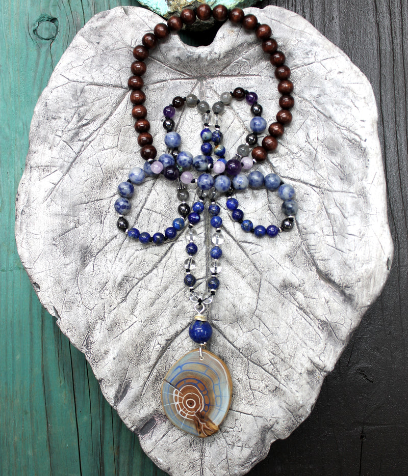 blaue Mala von oben