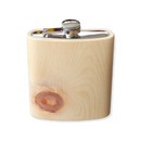 HolzFlachmann aus Zirbe natur