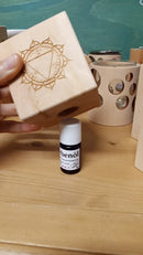 Würfel aus Zirbenholz mit 5ml ätherischem Öl