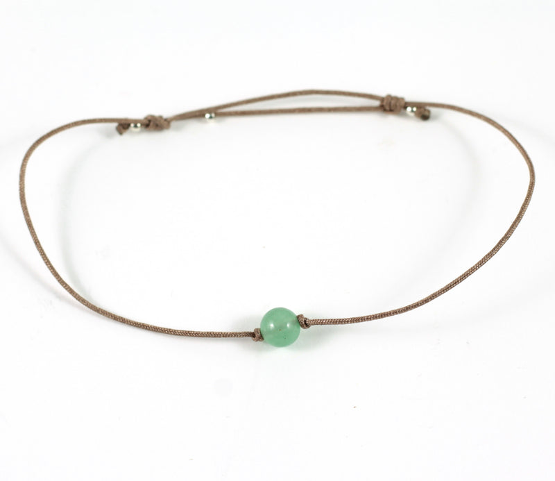 EinStein Armband mit Aventurin und Fallschirmschnur