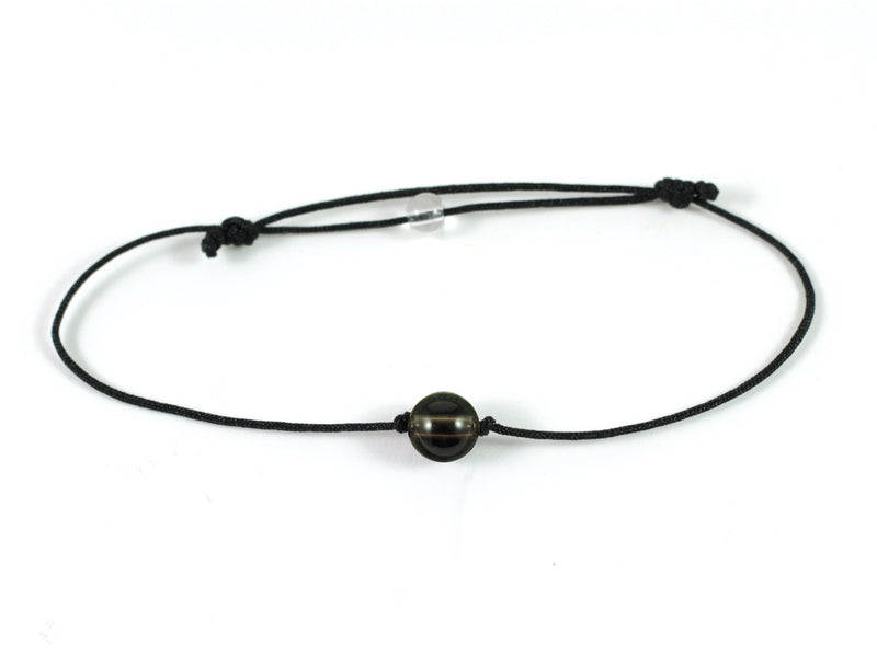 EinStein Armband mit Hämatit und Fallschirmschnur