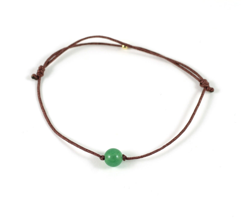 EinStein Armband mit Aventurin und Fallschirmschnur