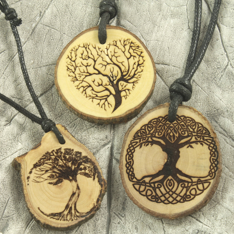 Halsketten Bäume von Naturecraft