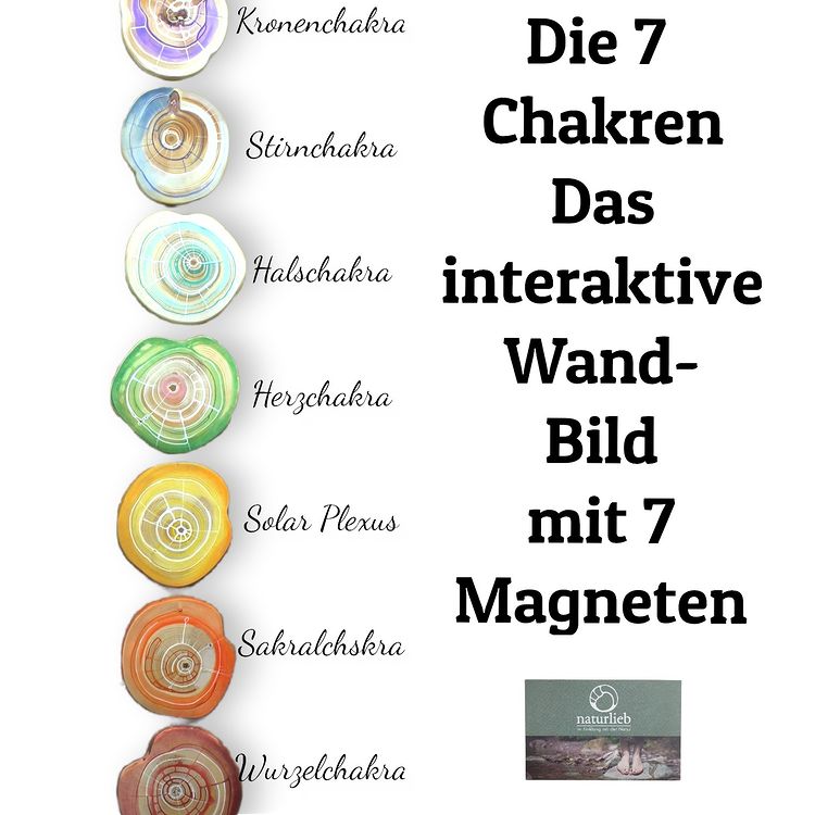 Chakra Mobile für die Wand