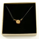 Zirbenblumen Choker mit Tigerauge