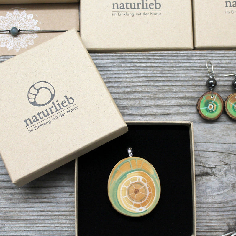Geschenksverpackung aus recyceltem Karton