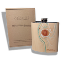 Holz-Flachmann bemalt mit Verpackung