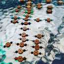 Armband "Lebensblume" mit Zirbe