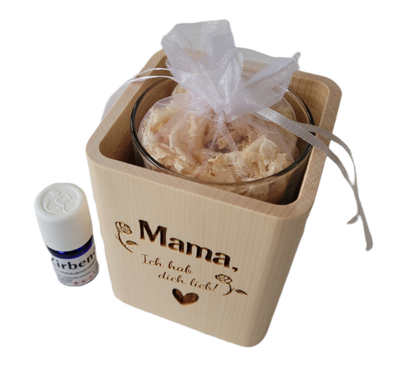 Zirbenquader 2 in 1  "Mama Rose"
