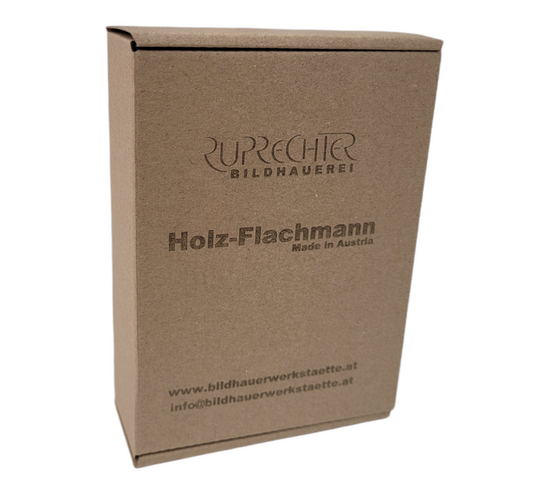 HolzFlachmann aus Zirbe "beste Mama"