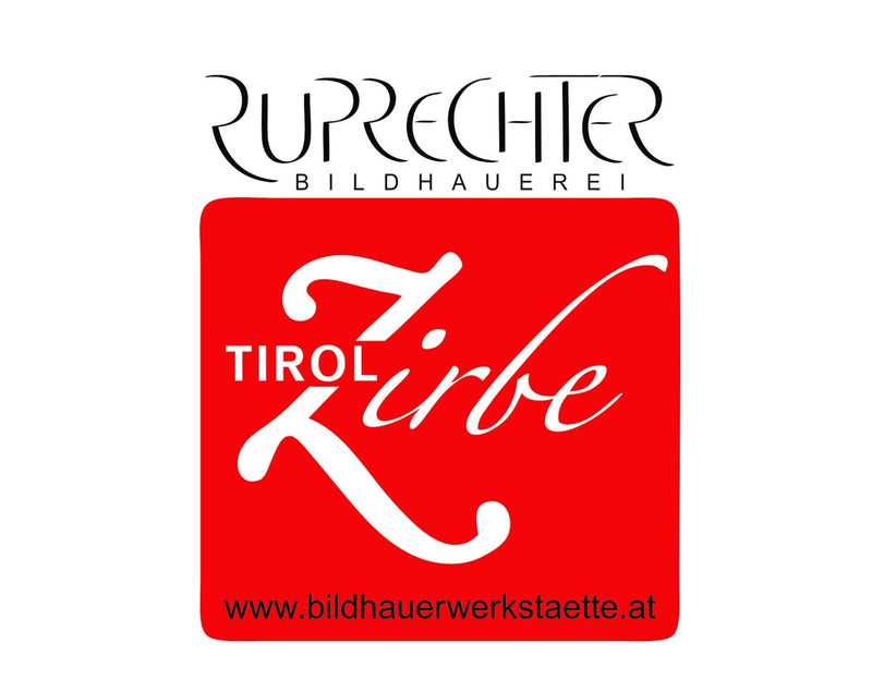 Ruprechter Bildhauerei/Tirol Zirbe Logo