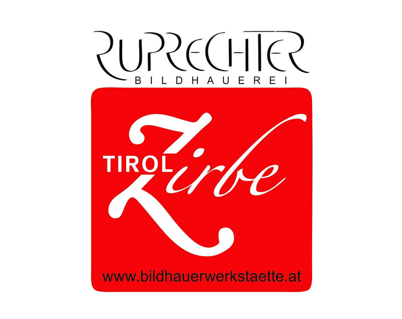 Ruprechter Bildhauerei/Tirol Zirbe Logo