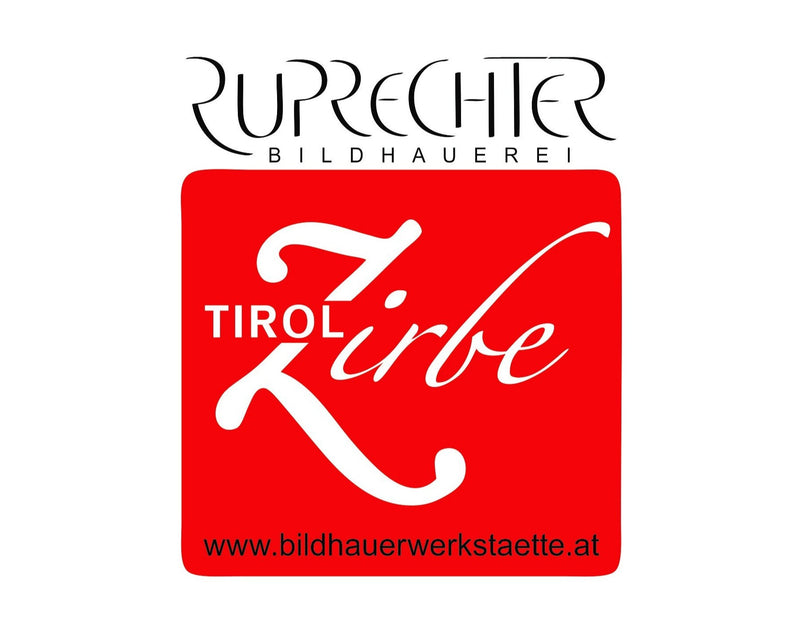 Ruprechter Bildhauerei/Tirol Zirbe Logo