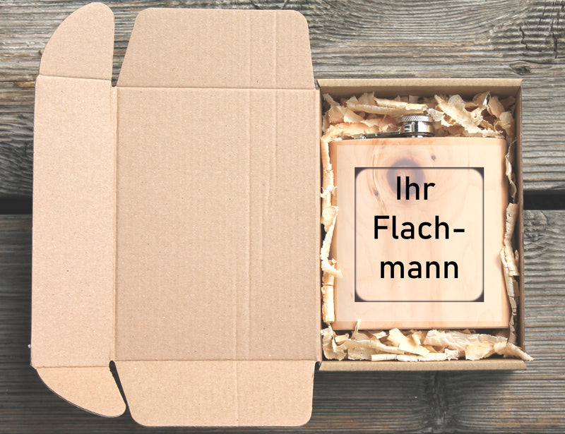 nachhaltige Kartonverpackung mit gratis Zirbenholzspänen