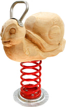 Federwippe, Federtier Schnecke