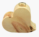 Zirbenherz Vase