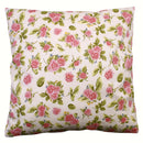 Zirbenkissen pastellgrün mit Rosen