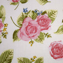 Zirbenkissen pastellgrün mit Rosen